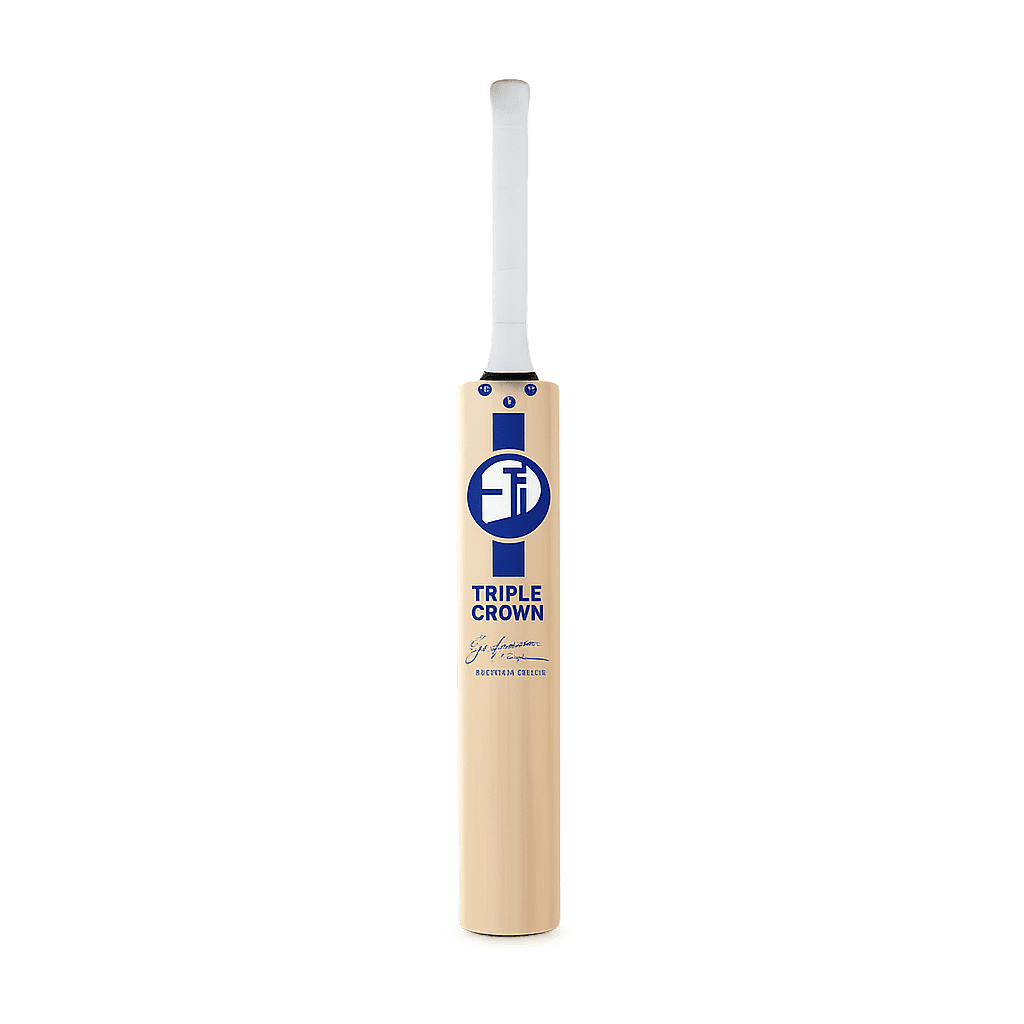 SG Triple Crown Classic English Willow cricket bat — the raffle prize